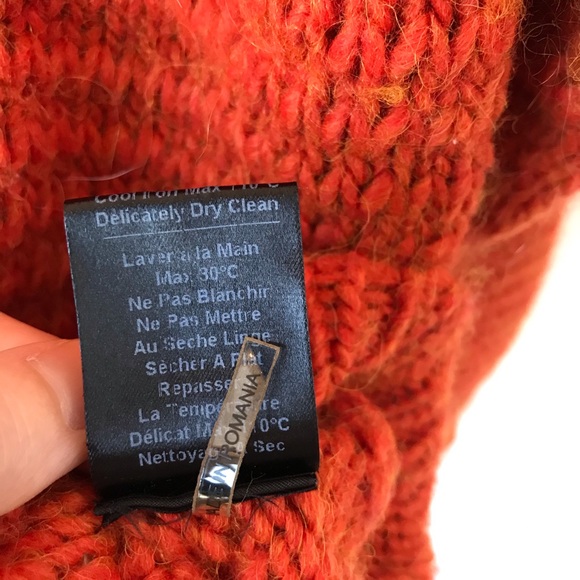 Alpha Studio orange sweater - Picture 7 of 9